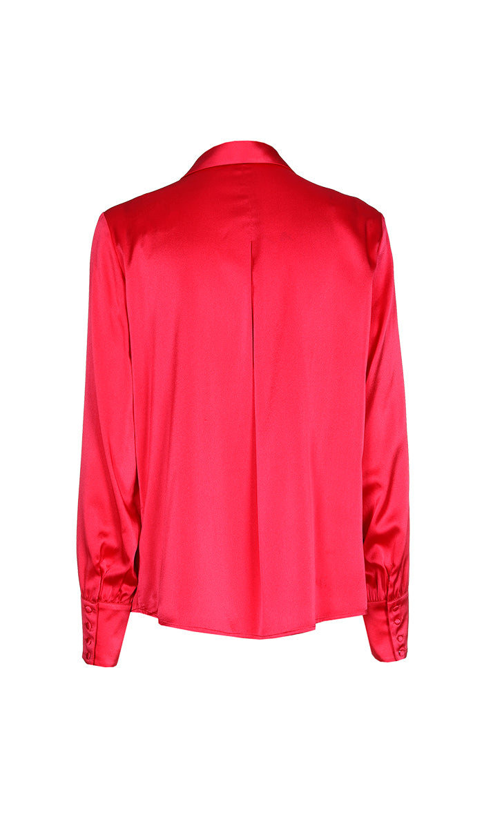 Blouses lange mouw roze Xandres