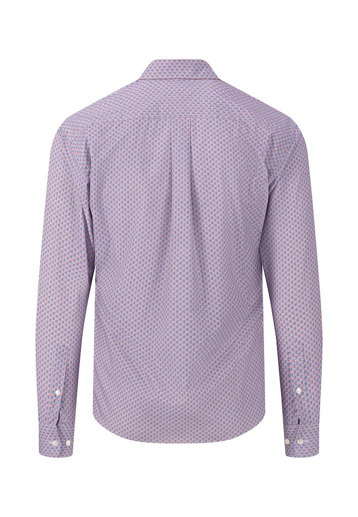 Hemden lange mouw rood Fynch-Hatton