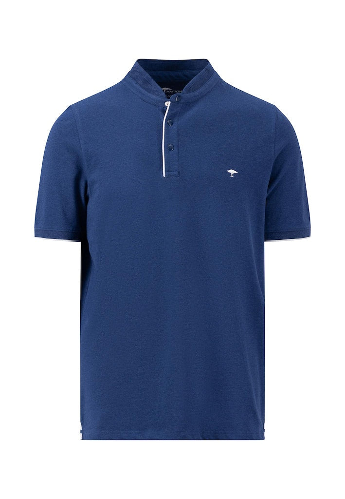 Polo's korte mouw blauw Fynch-Hatton