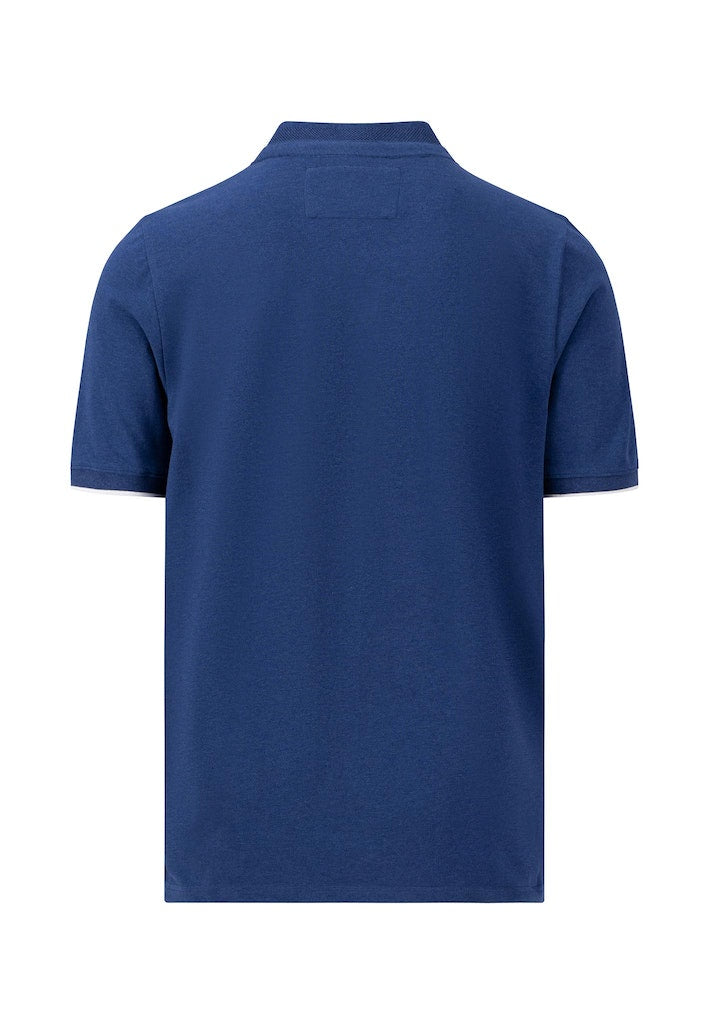 Polo's korte mouw blauw Fynch-Hatton