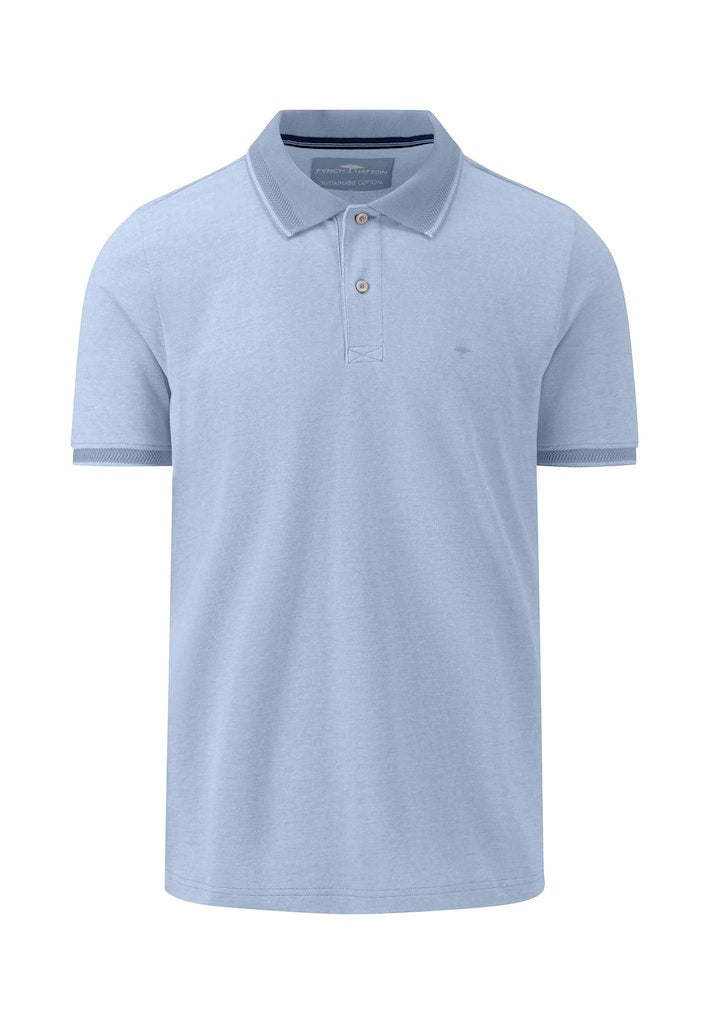 Polo's korte mouw blauw Fynch-Hatton