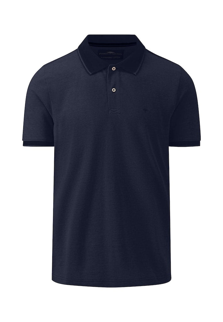 Polo's korte mouw blauw Fynch-Hatton