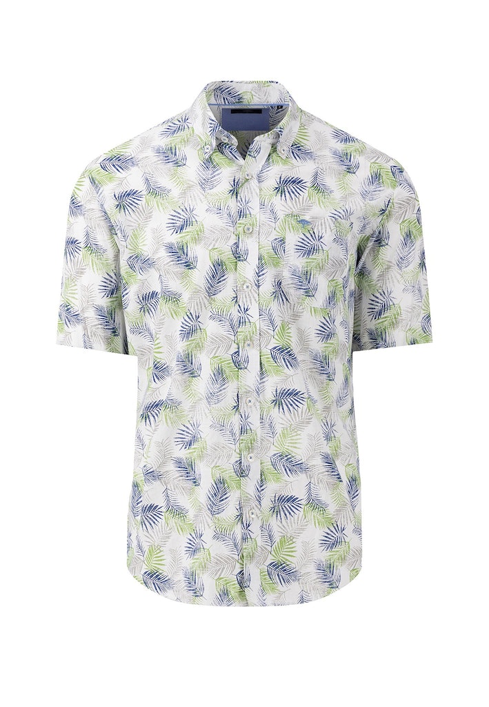 Hemden korte mouw grijs Fynch-Hatton