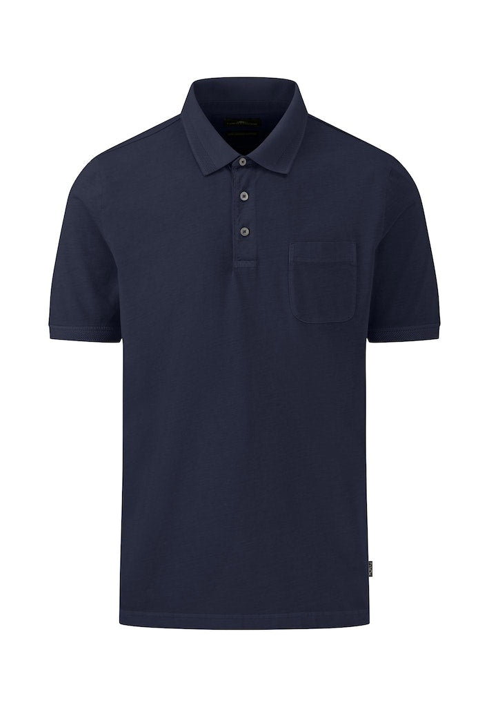Polo's korte mouw blauw Fynch-Hatton