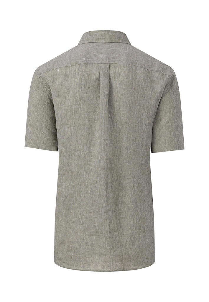 Hemden korte mouw groen Fynch-Hatton