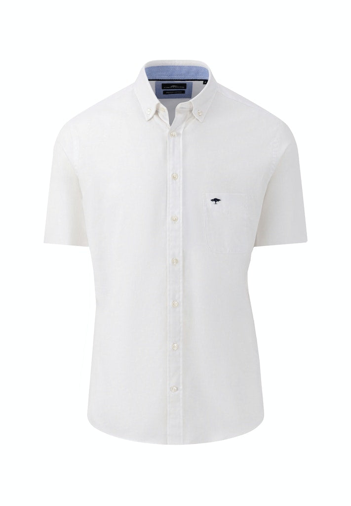Hemden korte mouw wit Fynch-Hatton