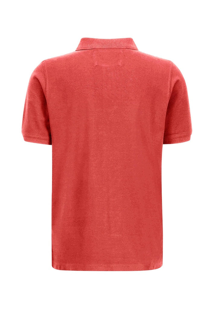 Polo's korte mouw rood Fynch-Hatton