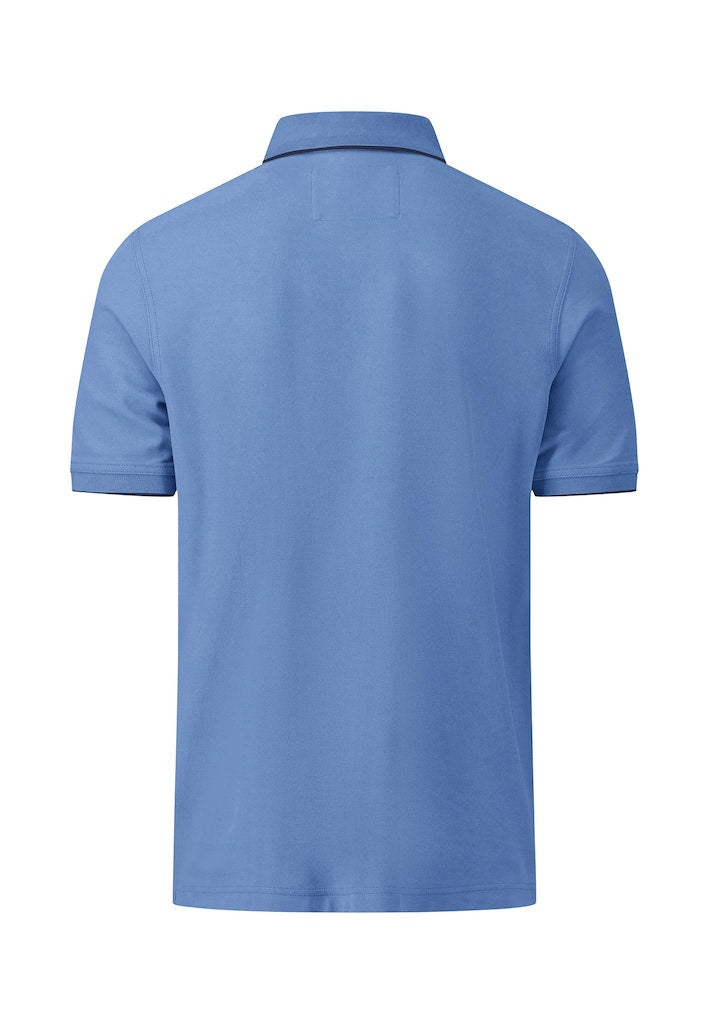Polo's korte mouw blauw Fynch-Hatton