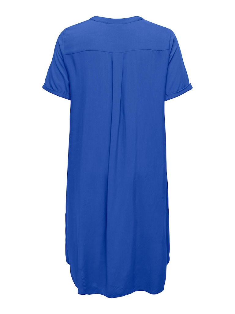 Jurken korte mouw blauw ONLY Carmakoma