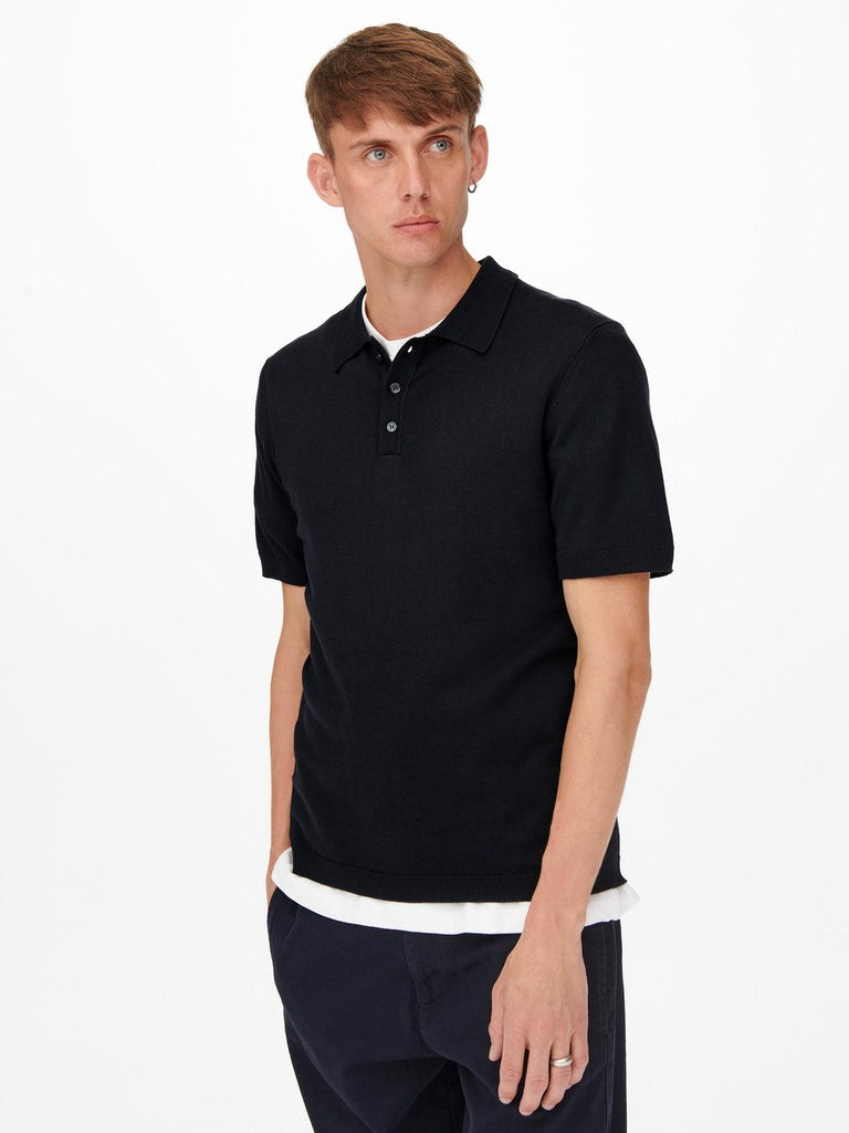 Polo's korte mouw navy ONLY&SONS