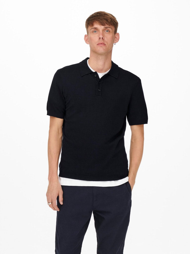 Polo's korte mouw navy ONLY&SONS