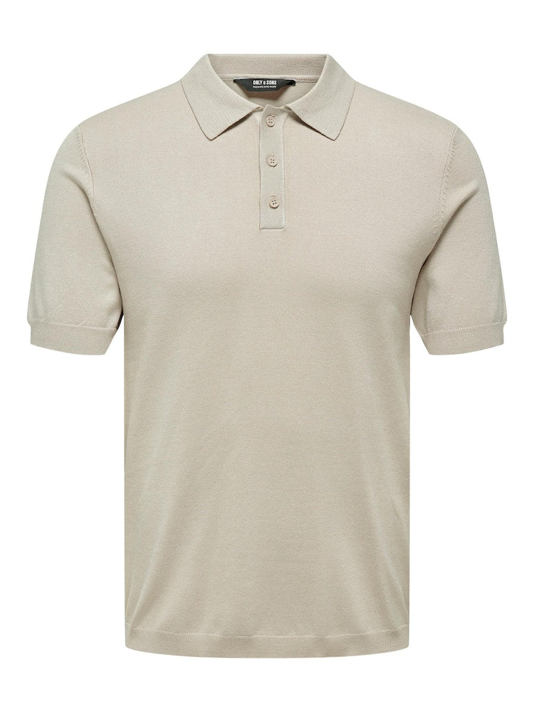 Polo's korte mouw grijs ONLY&SONS