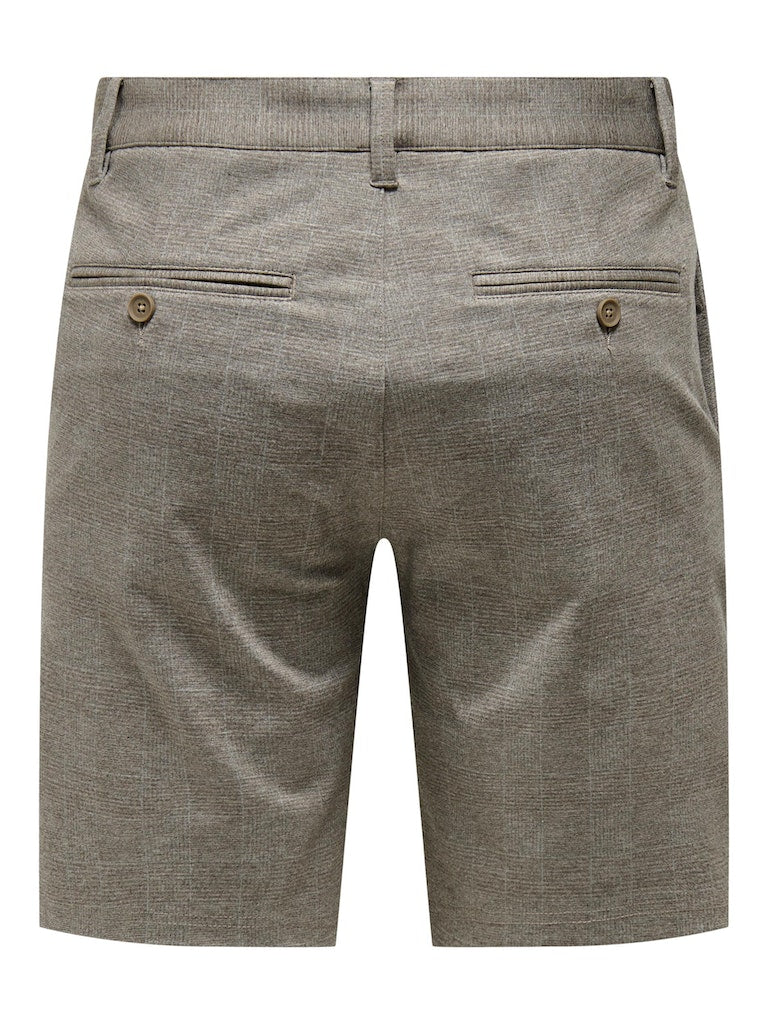 Shorten bruin ONLY&SONS