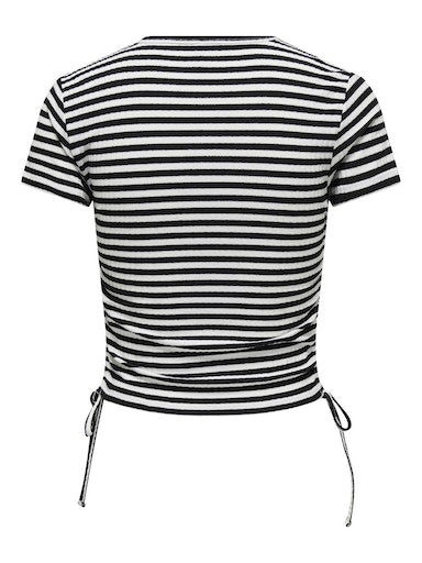 Blouses korte mouw zwart ONLY