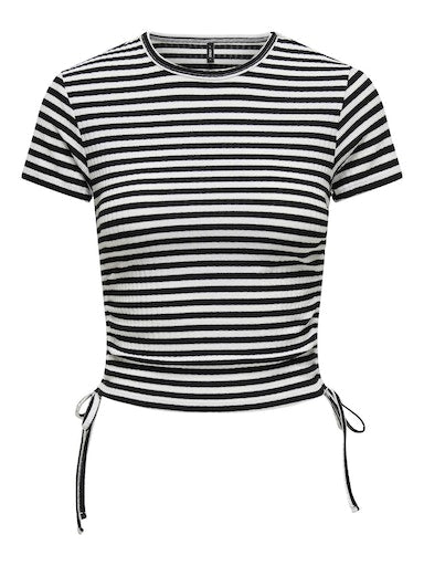 Blouses korte mouw zwart ONLY