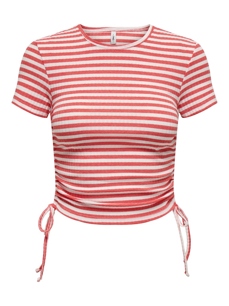 Blouses korte mouw roze ONLY