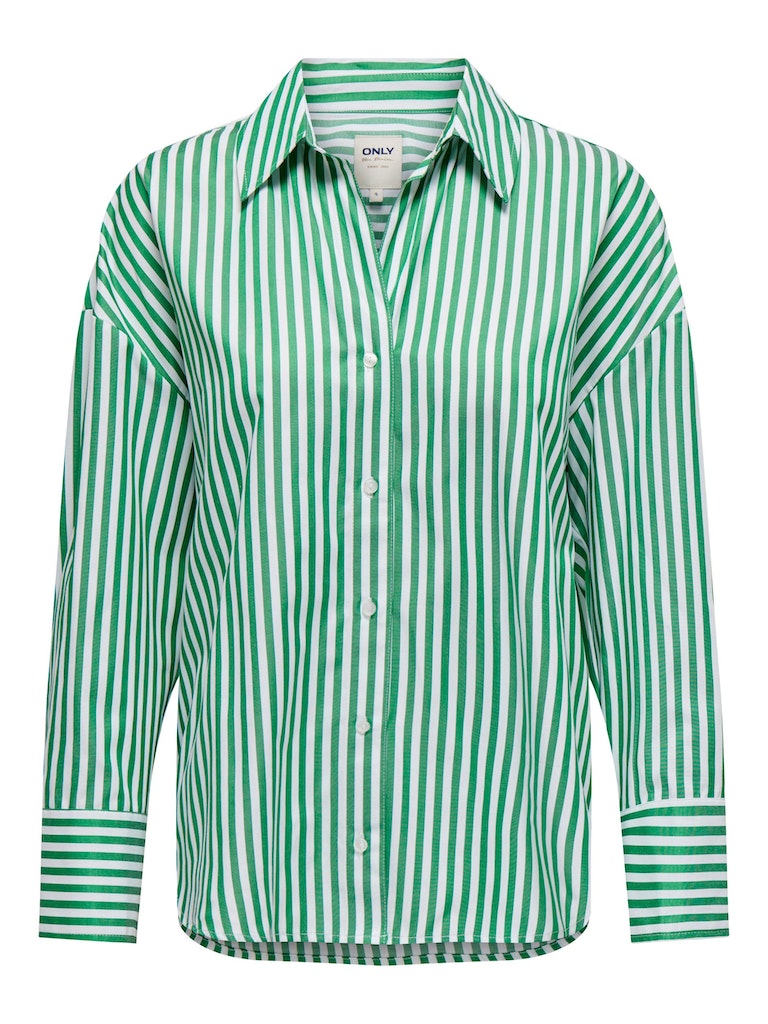 Blouses lange mouw groen ONLY