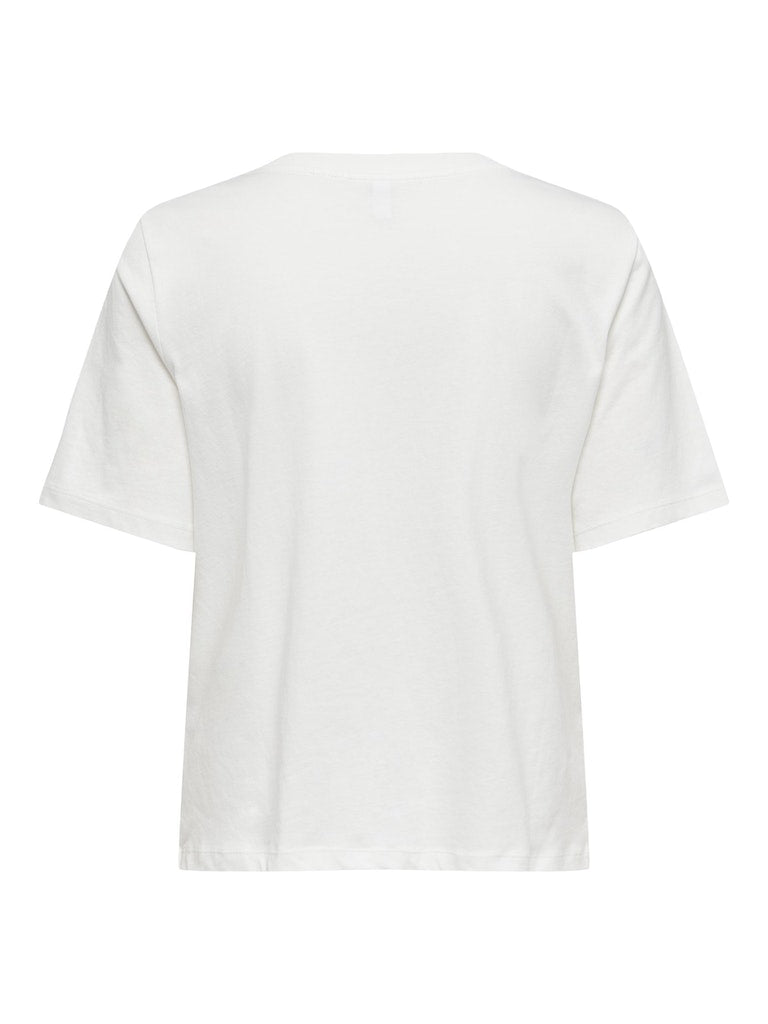 T-shirts korte mouw beige ONLY