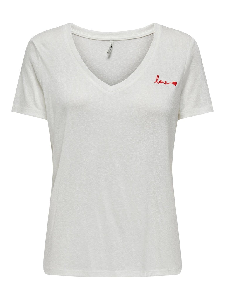 T-shirts korte mouw roze ONLY