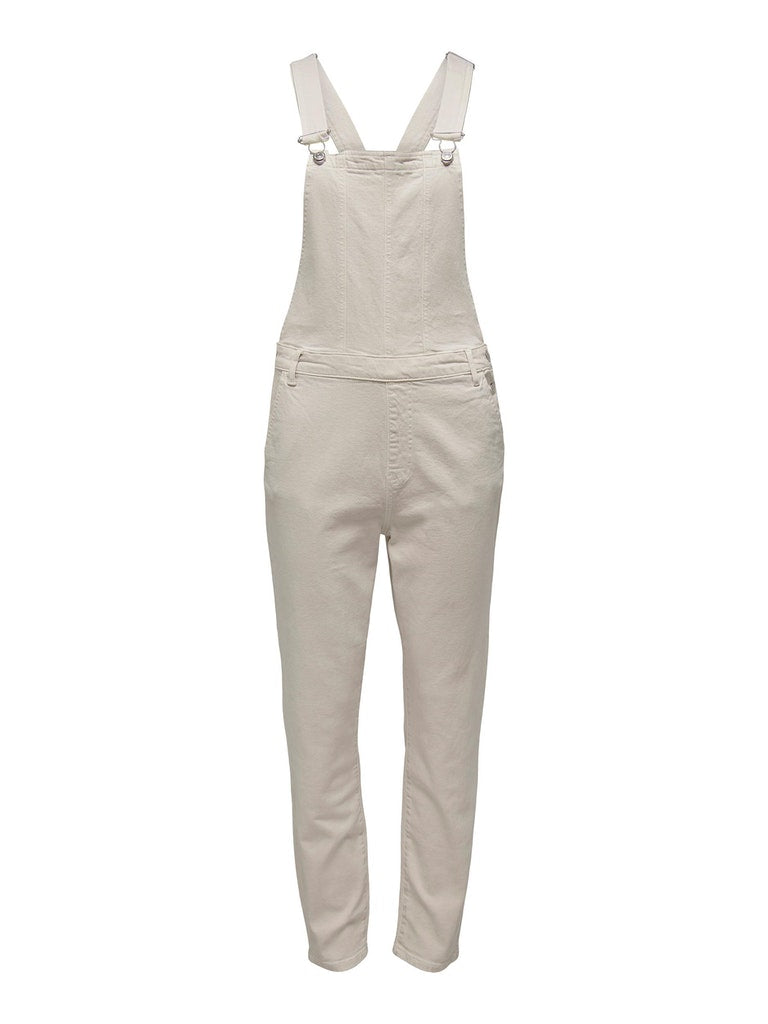 Jumpsuits zonder mouw beige ONLY
