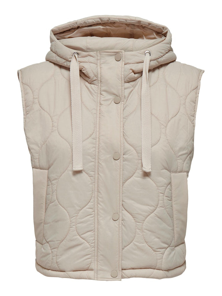 Bodywarmers grijs ONLY