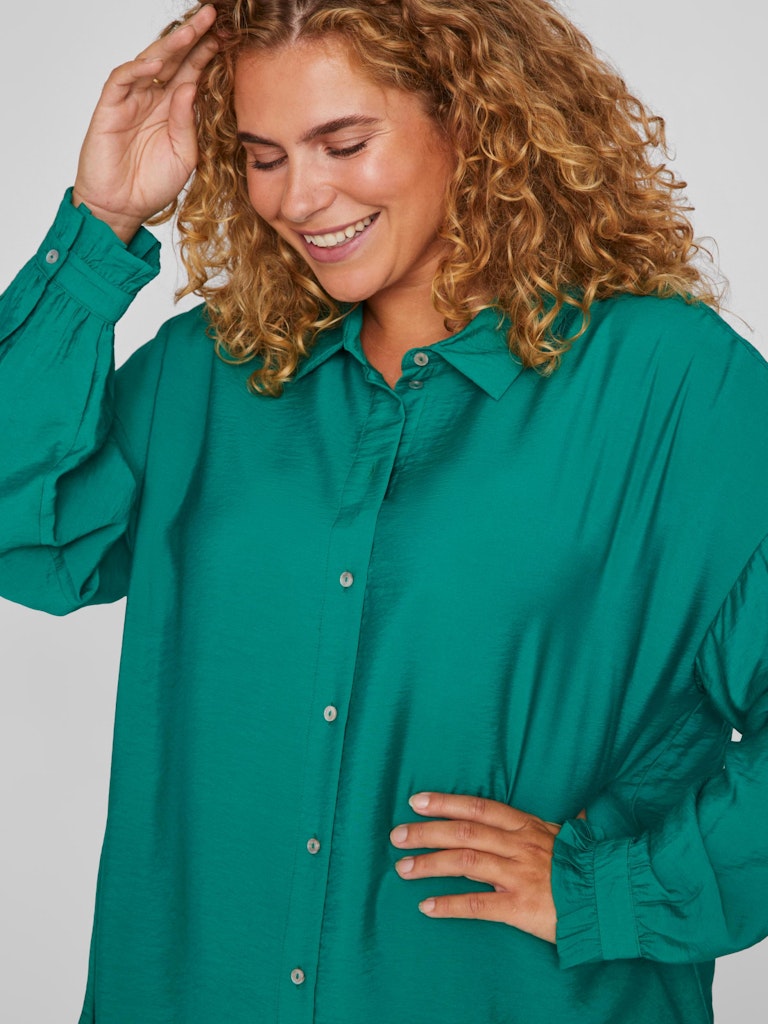 Blouses lange mouw groen EVOKED VILA