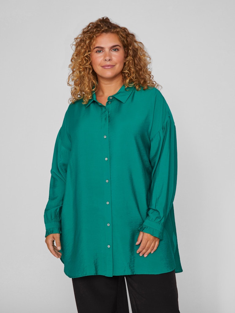 Blouses lange mouw groen EVOKED VILA