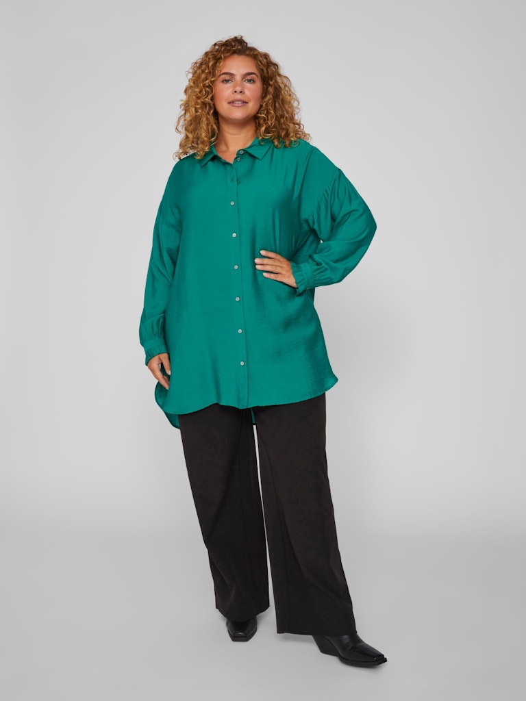 Blouses lange mouw groen EVOKED VILA