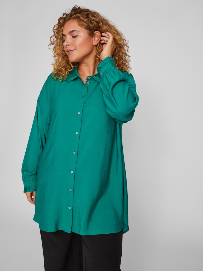 Blouses lange mouw groen EVOKED VILA