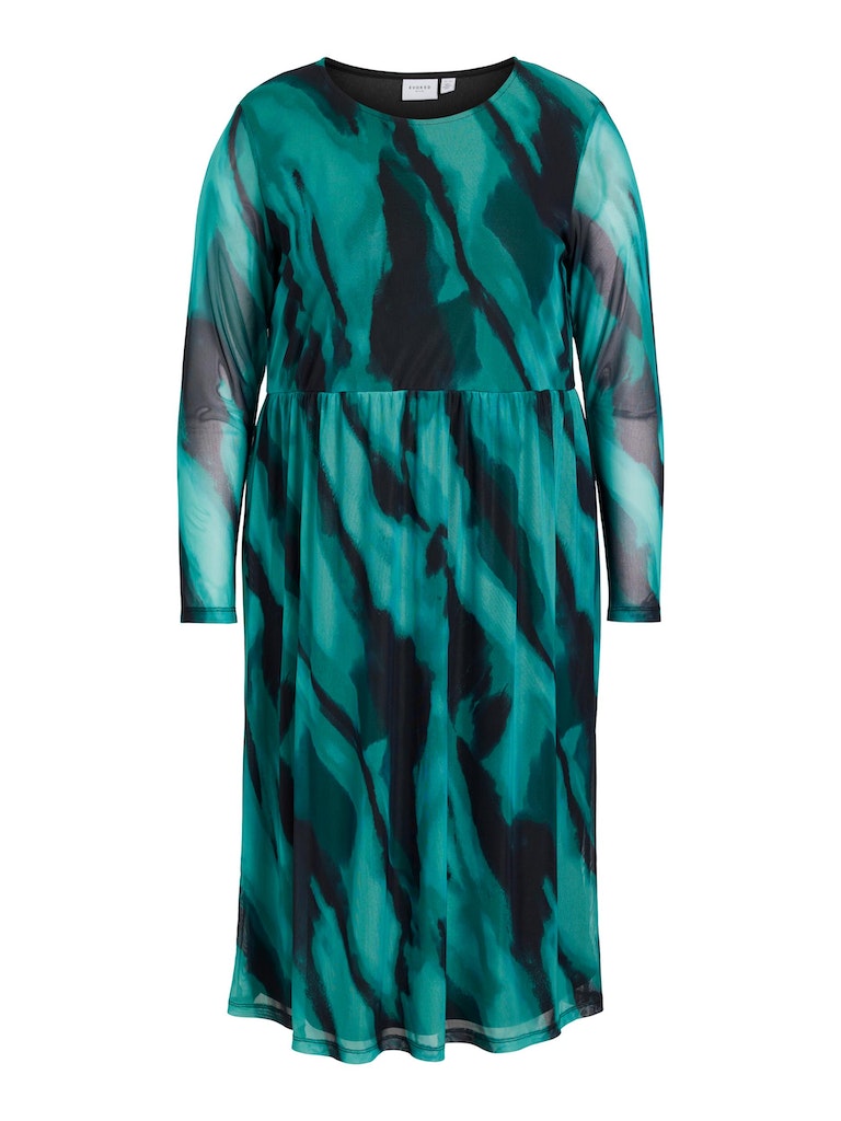 Jurken lange mouw zwart EVOKED VILA