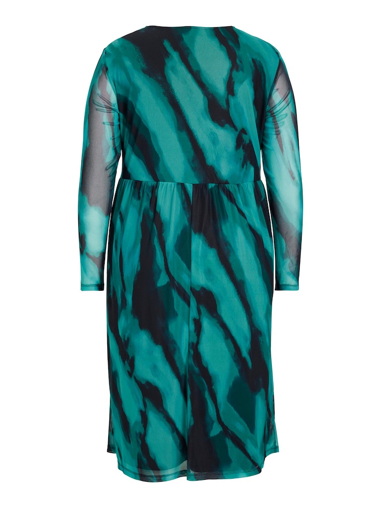 Jurken lange mouw zwart EVOKED VILA