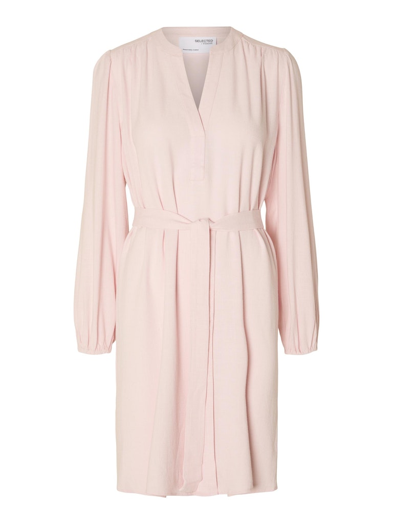 Jurken lange mouw roze Selected FEMME