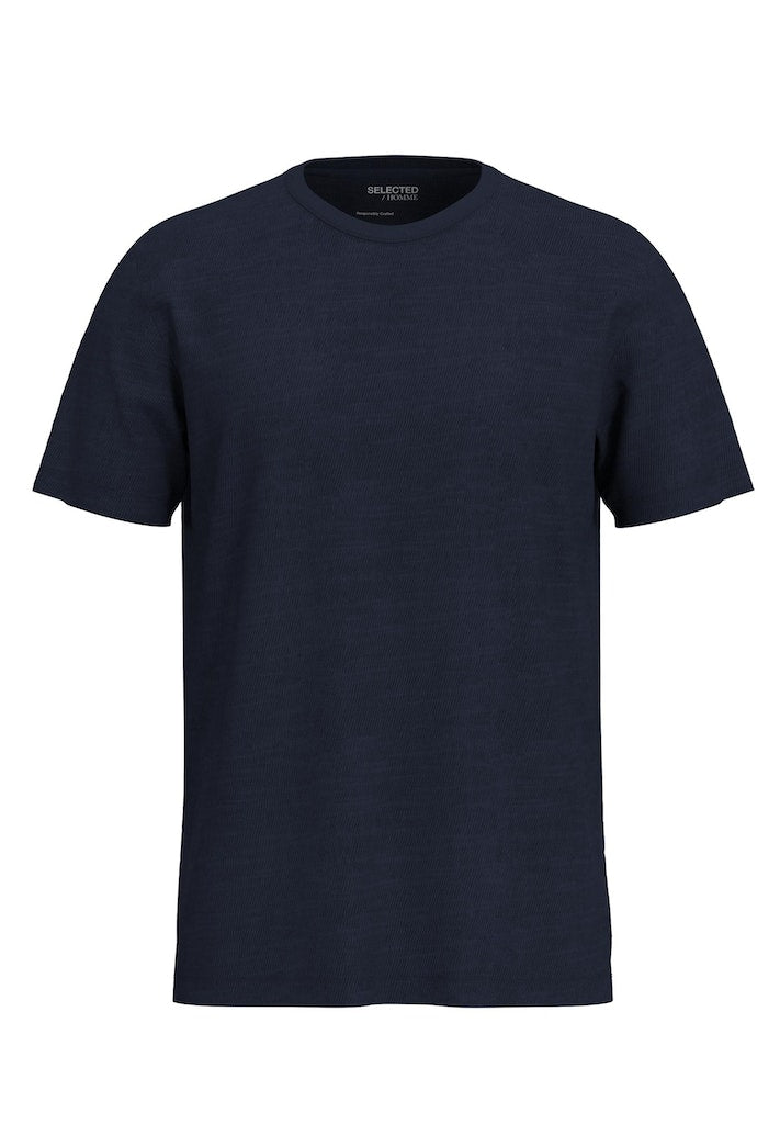 T-shirts korte mouw navy Selected HOMME