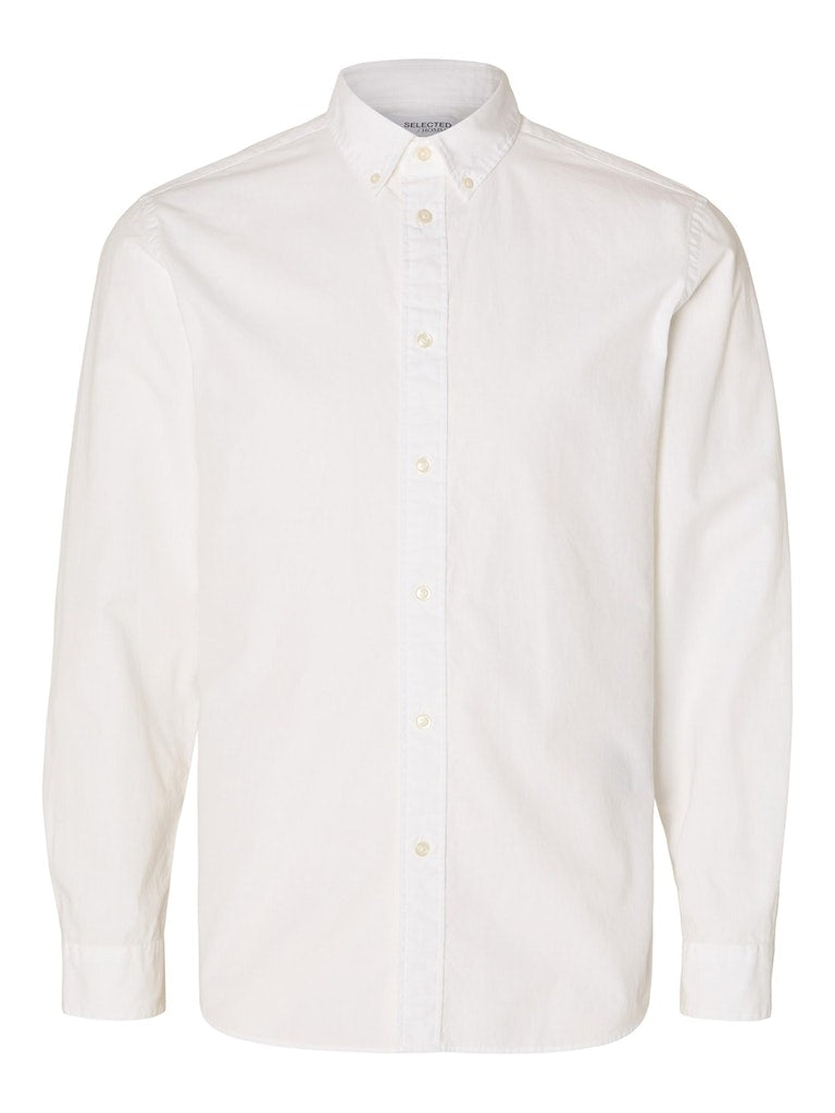 Hemden lange mouw wit Selected HOMME