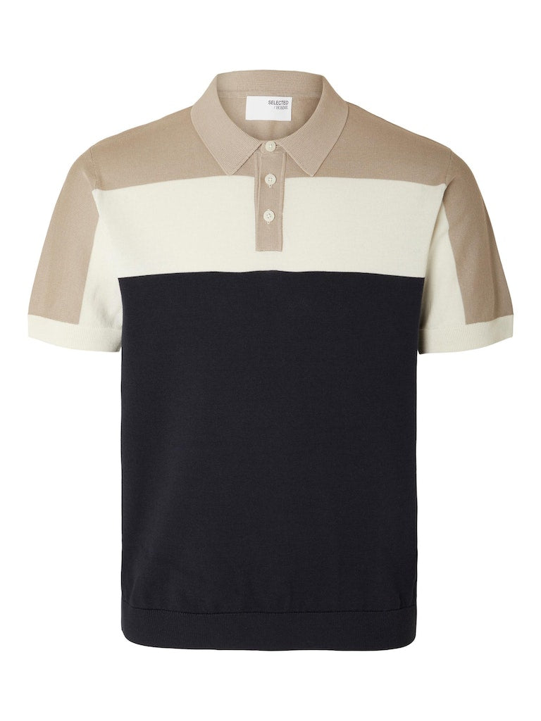 Polo's korte mouw blauw Selected HOMME