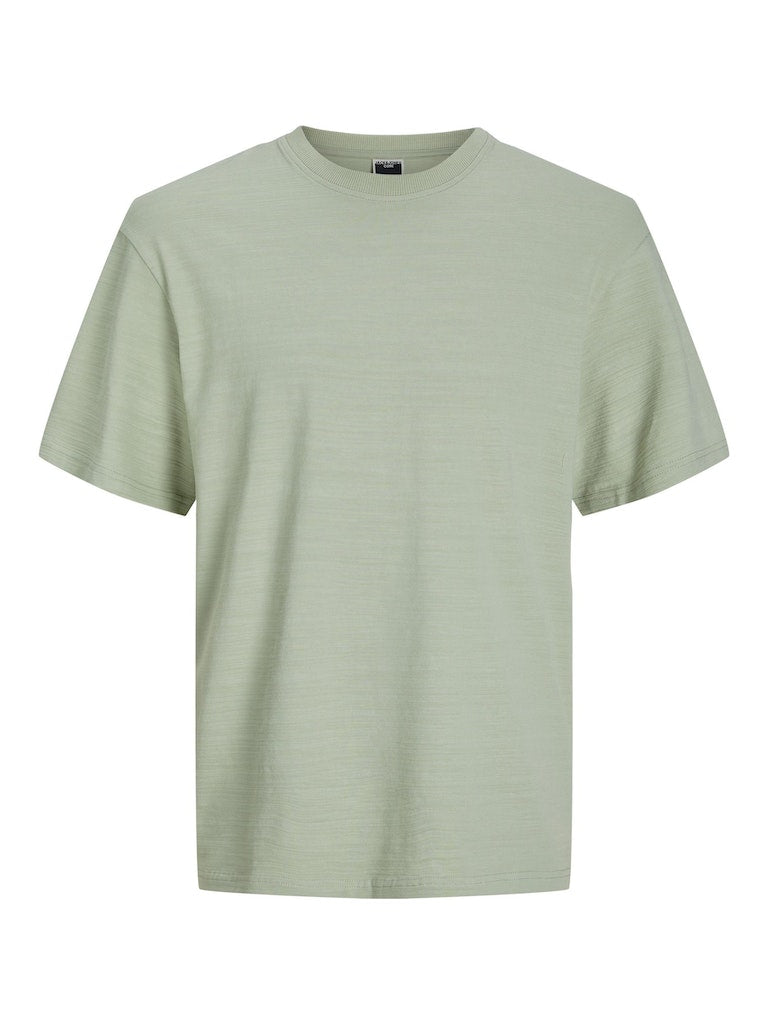 T-shirts korte mouw groen JACK & JONES PLUS