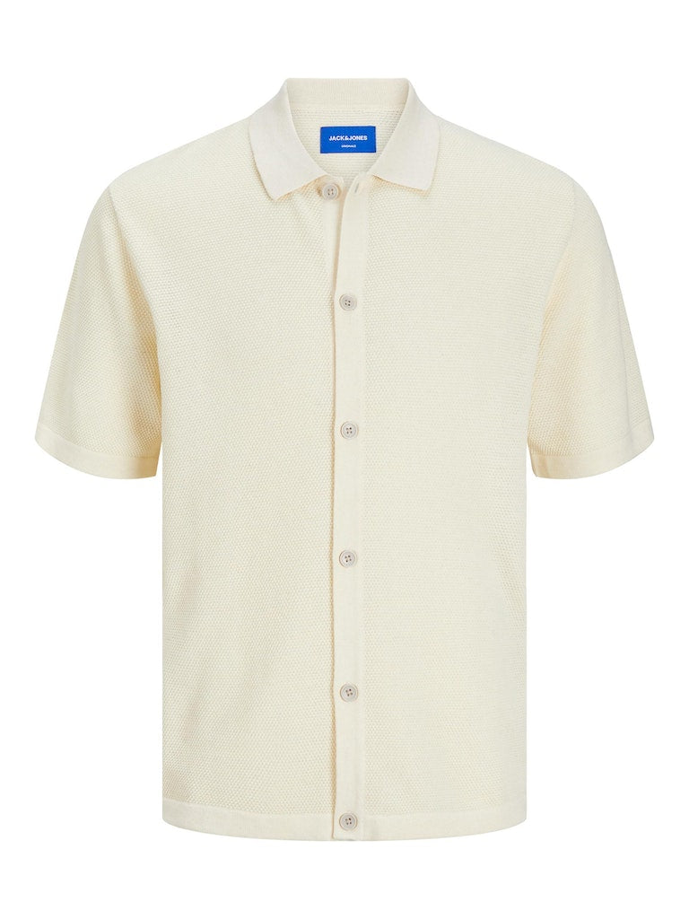 Polo's korte mouw geel JACK & JONES PLUS