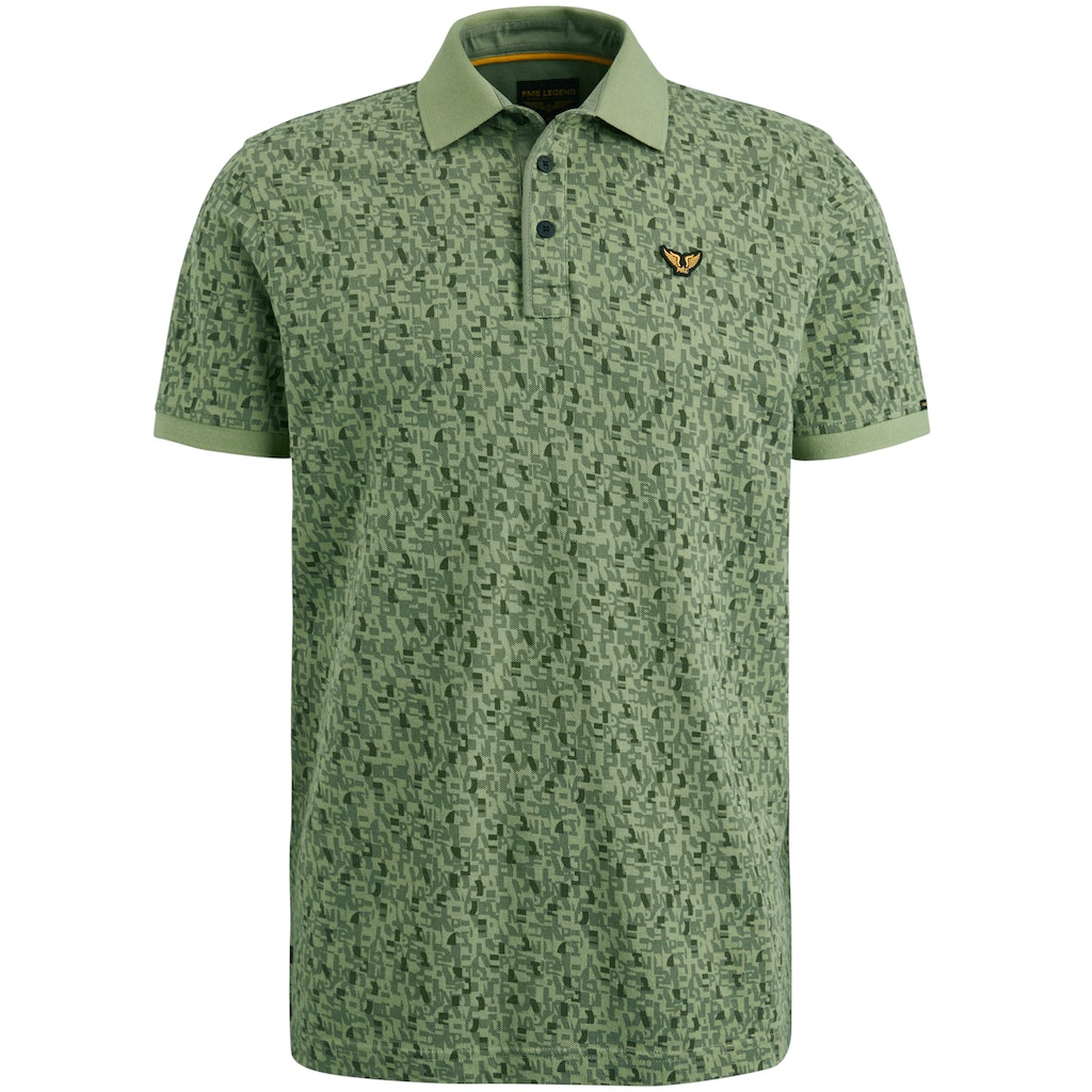 Polo's korte mouw groen PME