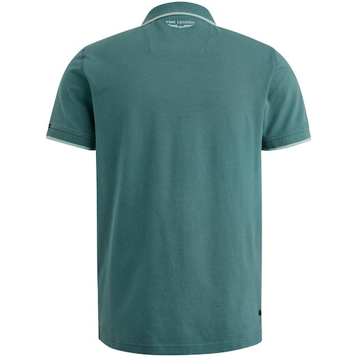 Polo's korte mouw blauw PME