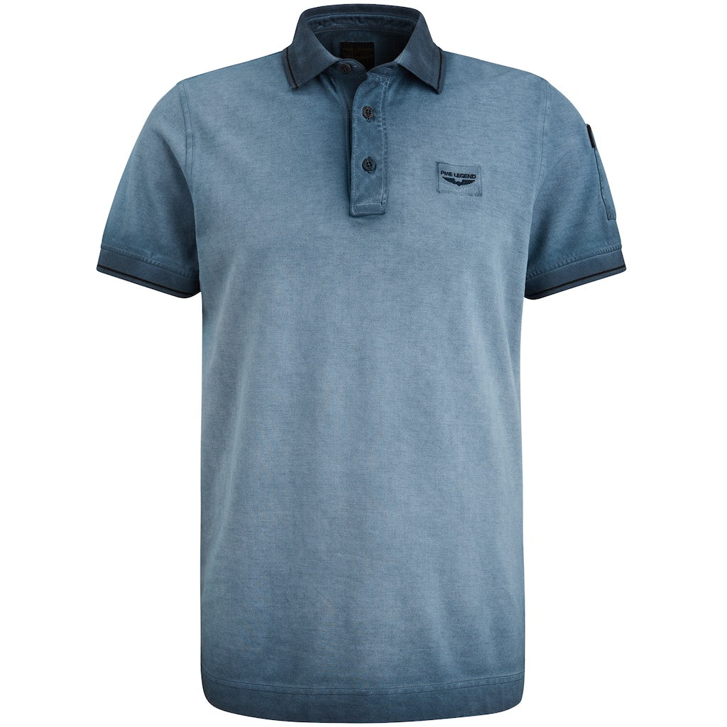 Polo's korte mouw blauw PME