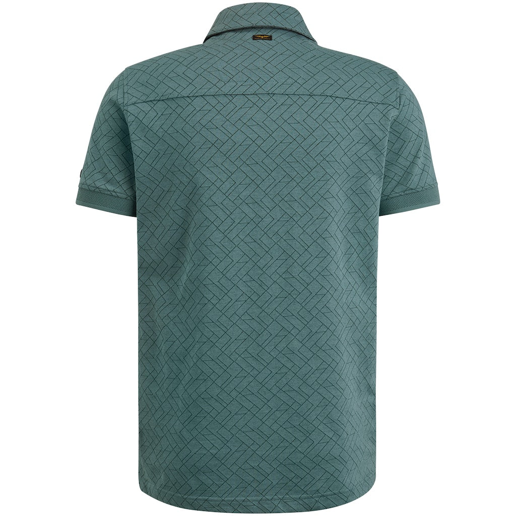 Polo's korte mouw blauw PME