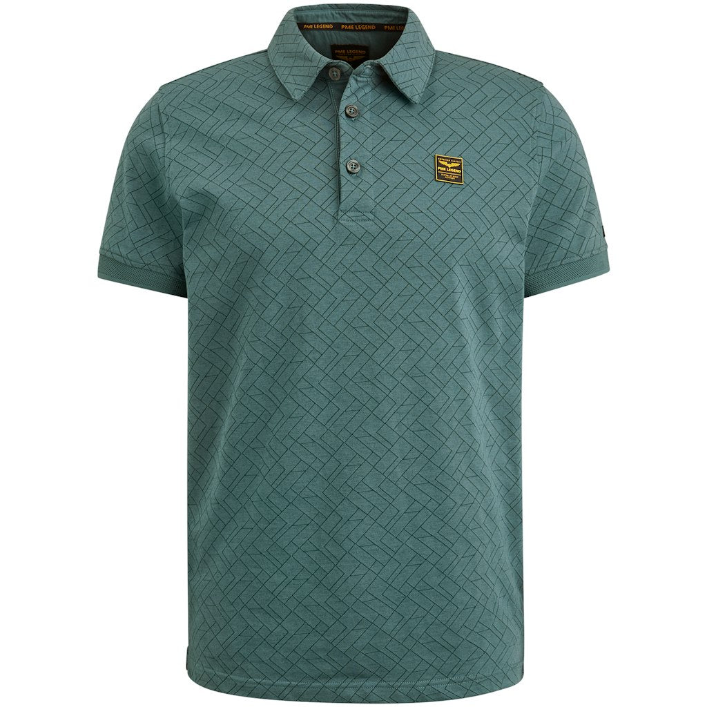 Polo's korte mouw blauw PME