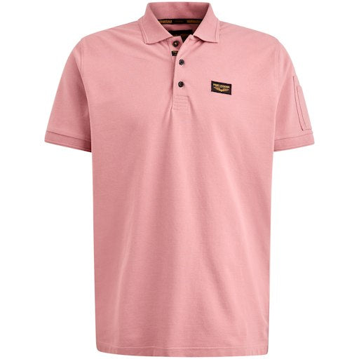 Polo's korte mouw roze PME