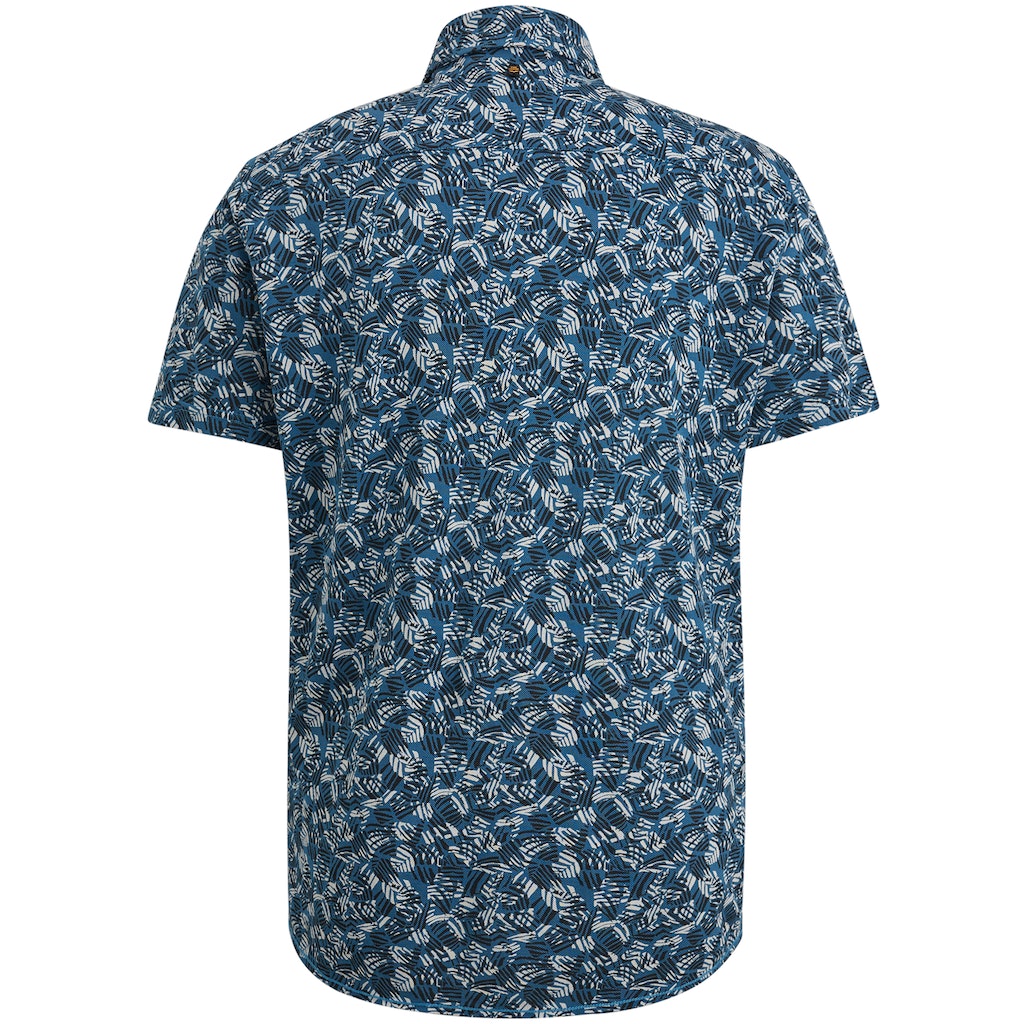 Hemden korte mouw blauw PME