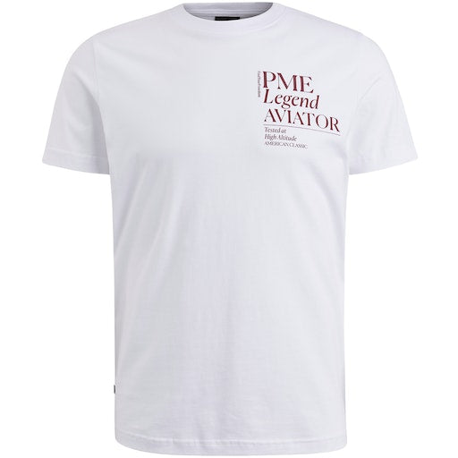 T-shirts korte mouw wit PME