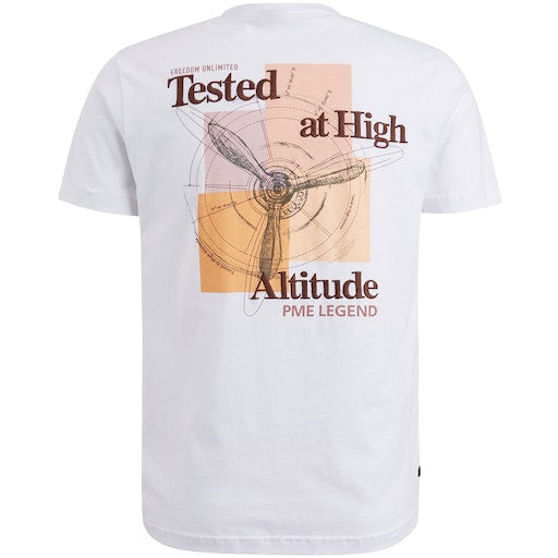 T-shirts korte mouw wit PME
