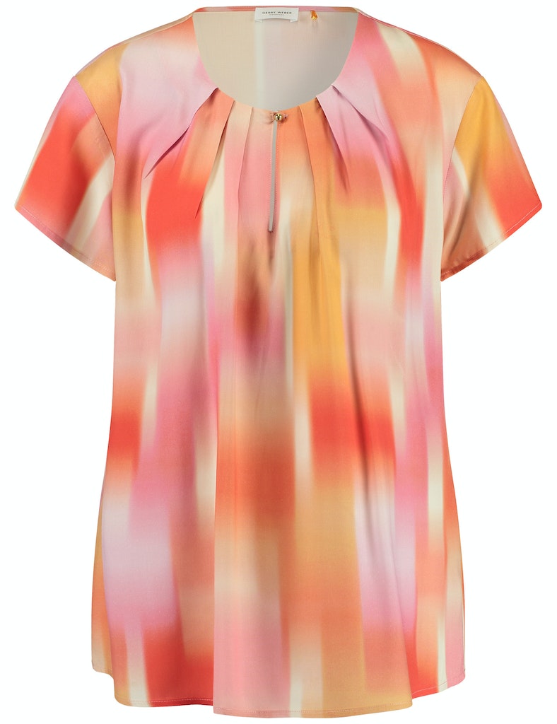 Blouses korte mouw roze GERRY WEBER