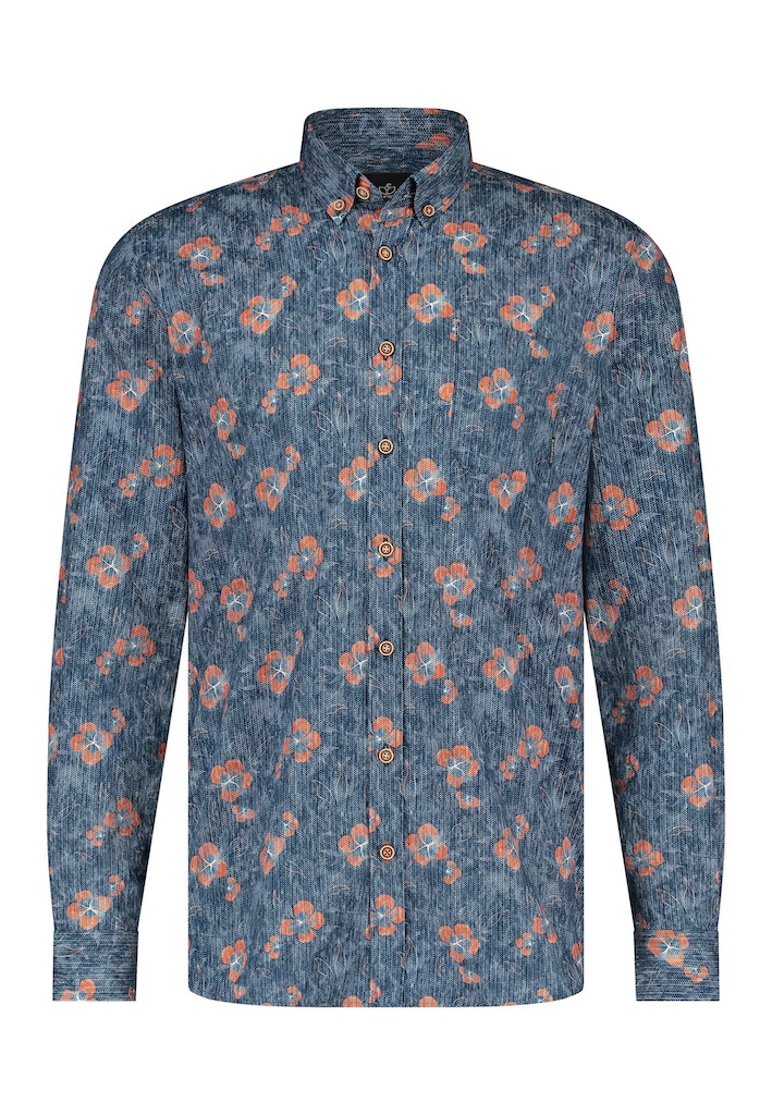 Hemden lange mouw multicolor BlueFields