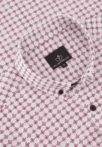 Hemden korte mouw rood BlueFields