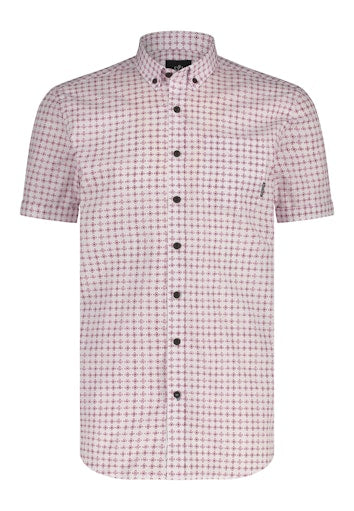 Hemden korte mouw rood BlueFields